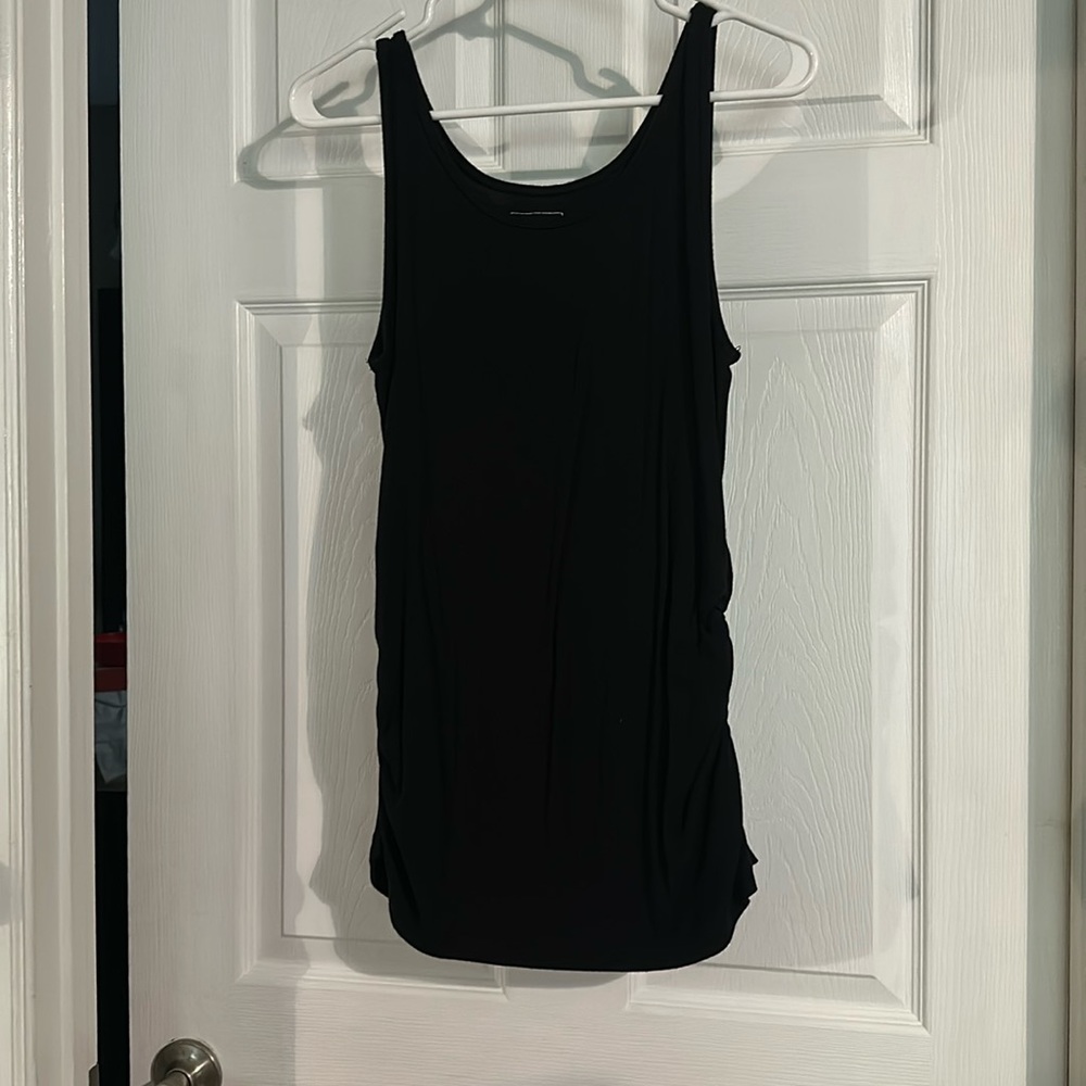 Black maternity top